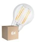Mehrfachpackung 6x Osram LED Superstar E27 Birne Fadenlampe Klar 7.5W 1055lm - 940 Kaltweiß | Höchste Farbwiedergabe - Dimmbar - Ersatz Für 75W