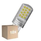 Mehrfachpackung 10x Ledvance Performance LED Kapsel Klar G9 4W 470lm - 827 Extra Warmweiß | Dimmbar - Ersatz Für 40W