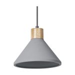 Ledvance Decor Béton/Échantillon/Bois Suspension Luminaire 220 Foncé Gris | Convient pour E27