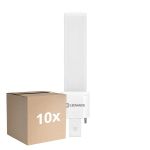 Lot 10x Ledvance DULUX-S LED 3.5W - 830 Blanc Chaud | 2 Broches - Remplacement 7W
