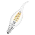 Ledvance Classic LED E14 Bougie Filament Claire 3.4W 470lm - 827 Blanc Très Chaud | Remplacement 40W