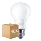 Lot 10x Philips Corepro LED Ampoule E27 Poire Dépolie 8W 806lm - 830 Blanc Chaud | Équivalent 60W