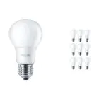 Lot 10x Philips Corepro LED Ampoule E27 Poire Dépolie 8W 806lm - 840 Blanc Froid | Équivalent 60W