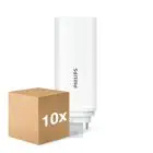 Lot 10x Philips CorePro PL-T LED Ampoule HF 9W - 830 Blanc Chaud | 4 Broches - Remplacement 26W