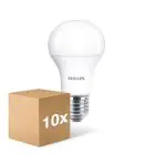 Lot 10x Philips Corepro LED Ampoule E27 Poire Dépolie 10.5W 1055lm - 930  | Meilleur Rendu De Couleur - Remplacement 75W