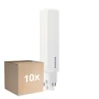 Lot 10x Philips CorePro PL-C LED 5.5W 600lm - 830 Blanc Chaud | 4 Broches - Remplacement 13W