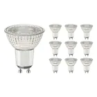 Lot 10x Spot LED GU10 PAR16 4W 345lm 36D - 927 Blanc Très Chaud | Meilleur rendu des couleurs - Dimmable - Équivalent 50W